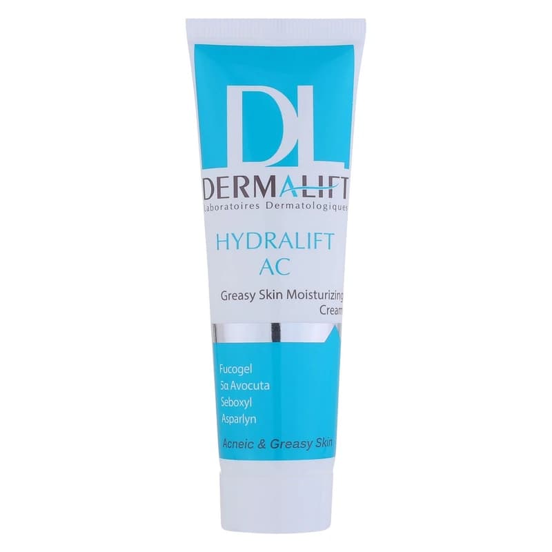 کرم مرطوب کننده درمالیفت مدل Hydralift Ac مناسب پوست چرب