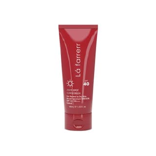 کرم ضد آفتاب و ضد لک رنگی لافارر پوست نرمال و خشک SPF40